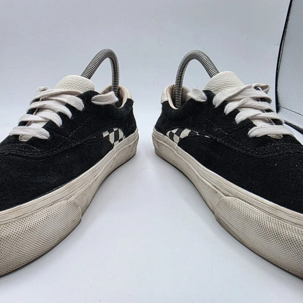 Vans Acer Ni SP Womens Size 8 Black Marshmallow Sneaker Shoes Skateboarding
